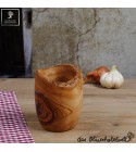 Cutlery holder olive wood