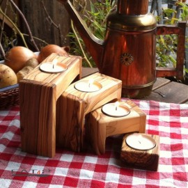 4 bougeoirs, chic et tendance