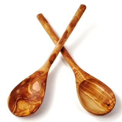 Kochlöffel aus Olivenholz – handgemacht, robust & einzigartig