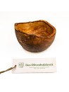 Müslischale aus Olivenholz mit Naturrand | rustikal | naturbelassen