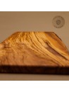Frühstücksbrett Olivenholz | Rustikal mit Naturkante