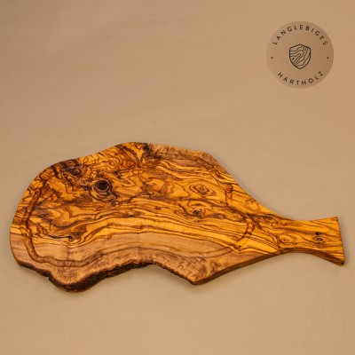 Steakbrett Olivenholz mit Saftrille & Griff | in 5 Größen erhältlich