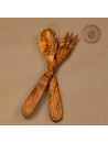 Salatbesteck aus Olivenholz: Nachhaltiger Genuss