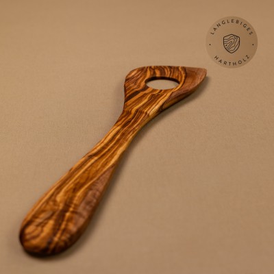 Risottolöffel aus Olivenholz – handgemacht, robust & edel
