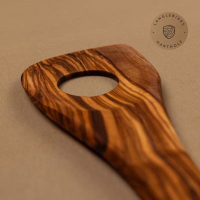 Risottolöffel aus Olivenholz – handgemacht, robust & edel