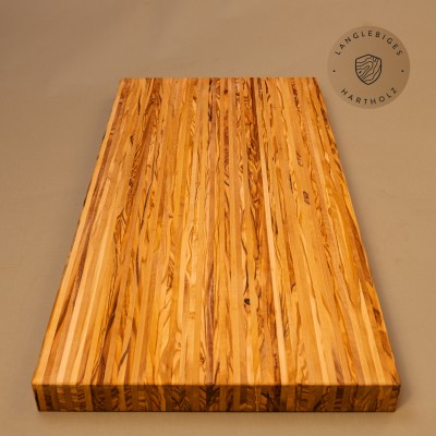 Massives Schneidebrett aus Olivenholz | Qualität aus Handarbeit