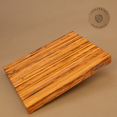 Massives Schneidebrett aus Olivenholz | Qualität aus Handarbeit