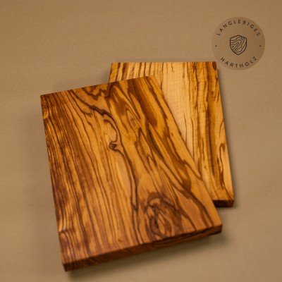 2er-Set Frühstücksbretter Olivenholz | für gemeinsame Morgenmomente