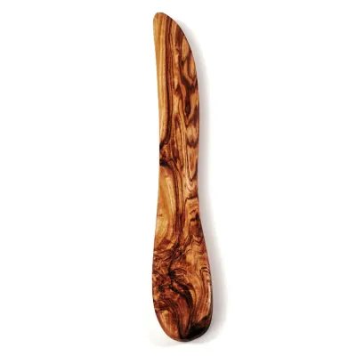 Buttermesser aus Olivenholz – handgemacht & naturbelassen