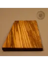 Klassisches Frühstücksbrett aus Olivenholz | Handarbeit vom Alpenrand