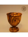 Eierbecher aus Olivenholz – schlicht, naturbelassen & handgemacht
