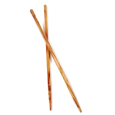 Sushi Stäbchen aus Olivenholz 25 cm – charmant individuell