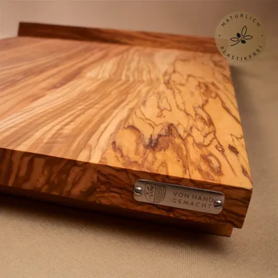 Backbrett und Arbeitsbrett aus Olivenholz