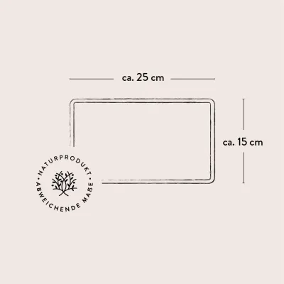 2er-Set Olivenholz Schneidebrett massiv | rechteckig mit gerundeten Ecken