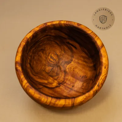 6er-Set Schalen aus Olivenholz | natürlich & stapelbar