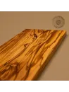 Klassisches Frühstücksbrett aus Olivenholz | Handarbeit vom Alpenrand