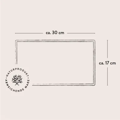 Klassisches Frühstücksbrett aus Olivenholz | Handarbeit vom Alpenrand