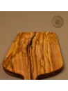 Servierbrett Olivenholz mit Griff  | handgefertigt am Alpenrand
