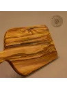 Servierbrett Olivenholz mit Griff  | handgefertigt am Alpenrand