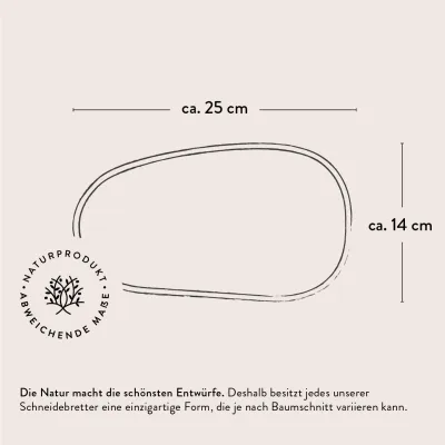 Brotzeitbrett Olivenholz | Rustikal im Naturschnitt