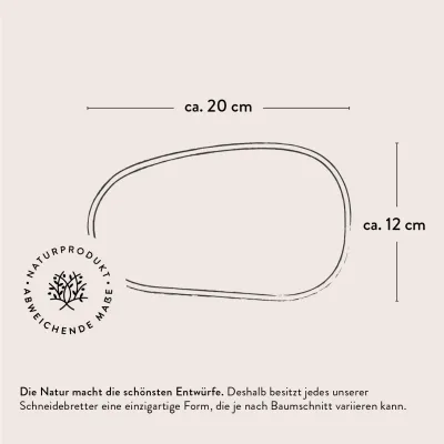 Brotzeitbrett Olivenholz | Rustikal im Naturschnitt