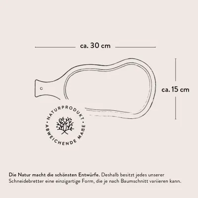 Steakbrett Olivenholz mit Saftrille & Griff | in 5 Größen erhältlich