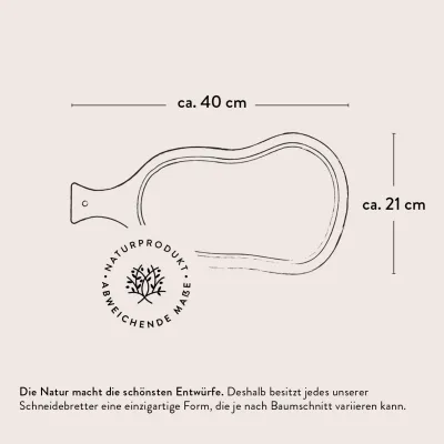 Steakbrett Olivenholz mit Saftrille & Griff | in 5 Größen erhältlich