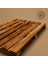 Mini Palette aus Olivenholz | Deko & Genuss vom Alpenrand