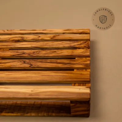 Mini Palette aus Olivenholz | Deko & Genuss vom Alpenrand