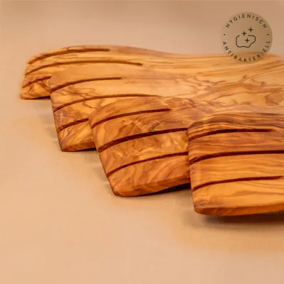 Salathände aus Olivenholz | handgemacht und rustikal schön