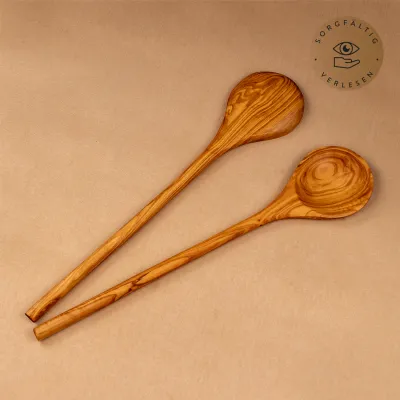 Kochlöffel aus Olivenholz – handgemacht, robust & einzigartig