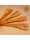 Pfannenwender aus Olivenholz klassisch – handgemacht & plastikfrei
