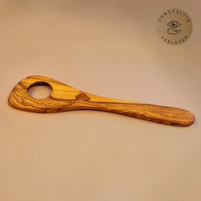 Risottolöffel aus Olivenholz – handgemacht, robust & edel