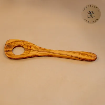 Risottolöffel aus Olivenholz – handgemacht, robust & edel
