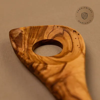 Risottolöffel aus Olivenholz – handgemacht, robust & edel
