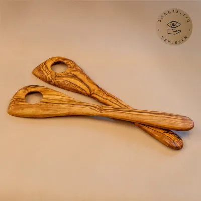 Risottolöffel aus Olivenholz – handgemacht, robust & edel