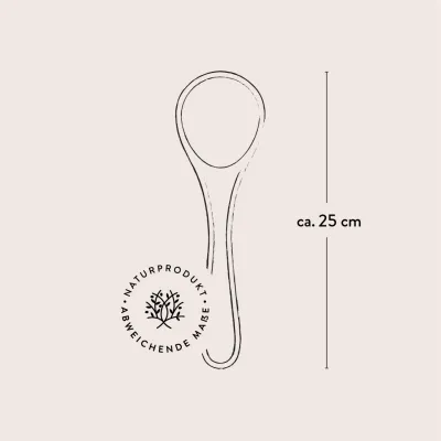 Schöpflöffel aus Olivenholz – naturbelassen & handgemacht