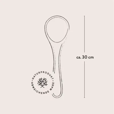 Schöpflöffel aus Olivenholz – naturbelassen & handgemacht
