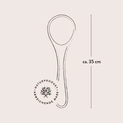 Schöpflöffel aus Olivenholz – naturbelassen & handgemacht