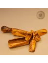 Gewürzschaufel aus Olivenholz – naturbelassen & plastikfrei