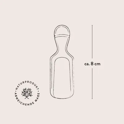 Gewürzschaufel aus Olivenholz – naturbelassen & plastikfrei