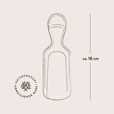 Gewürzschaufel aus Olivenholz – naturbelassen & plastikfrei