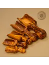 Gewürzschaufel aus Olivenholz – naturbelassen & plastikfrei