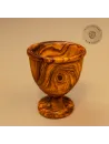 Eierbecher aus Olivenholz – schlicht, naturbelassen & handgemacht
