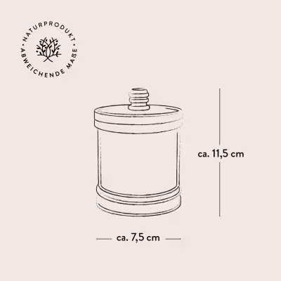 Gewürzdose aus Olivenholz mit Deckel – aromaschonend & naturbelassen