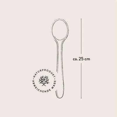 2er Set Löffel aus Olivenholz