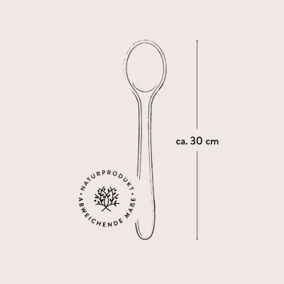2er Set Löffel aus Olivenholz