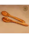2er Set Löffel aus Olivenholz