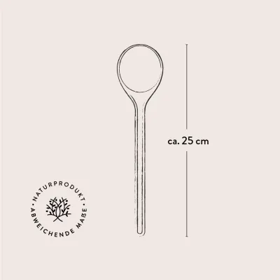 2er Set Kochlöffel aus Olivenholz: Nachhaltiger Genuss