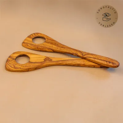 2er Set Risottolöffel aus Olivenholz